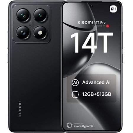 Smartphone XIAOMI 14T 6.67" 12Gb 256Gb 5G Negro