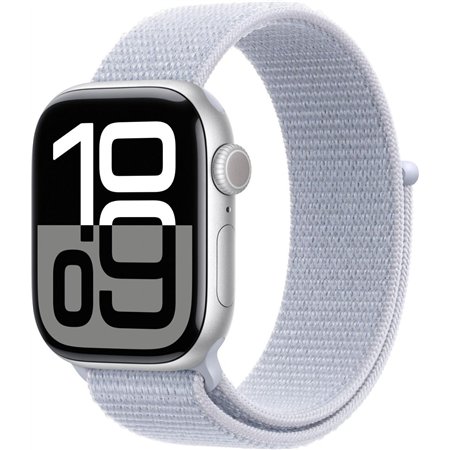 Apple Watch Serie 10 GPS 42mm Plata/Azul (MWWD3QL/A)
