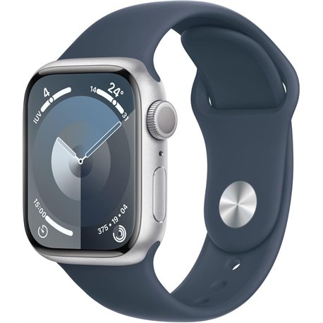 Apple Watch S9 41mm GPS Bluetooth Plata/Azul(MR913QL/A)