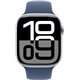 Apple Watch Series 10 GPS 46mm Plata/Azul (MWWM3QL/A)