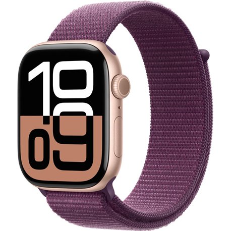 Apple Watch Series 10 GPS Oro Rosa/Ciruela (MWWV3QL/A)