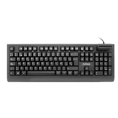 Teclado NILOX USB Lector DNI-e Smart Card (NXKIRE0002)