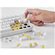 Teclado Mars Gaming RGB USB-C Blanco (MKMINIPROWBES)