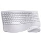 Teclado+Ratón SUBBLIM RF BT Blanco (SUBKBC-DCOPW1)