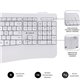 Teclado+Ratón SUBBLIM RF BT Blanco (SUBKBC-DCOPW1)