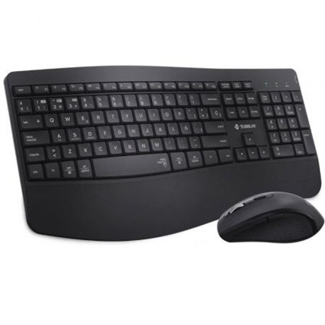 Teclado+Ratón SUBBLIM RF BT Negro (SUBKBC-DCOPW2)