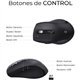 Teclado+Ratón SUBBLIM RF BT Negro (SUBKBC-DCOPW2)
