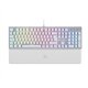 Teclado Newskill Serike V2 Blanco (NS-KB-SERIKEV2-IVO)