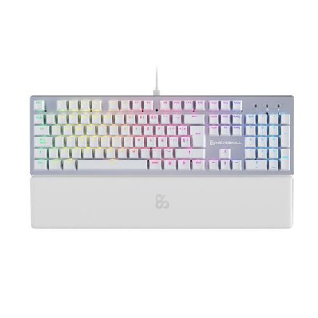 Teclado Newskill Serike V2 Blanco (NS-KB-SERIKEV2-IVO)