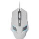 Ratón Mars Gaming Óptico RGB USB 4000dpi Blanco(MM024W)