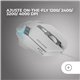 Ratón Mars Gaming Óptico RGB USB 4000dpi Blanco(MM024W)