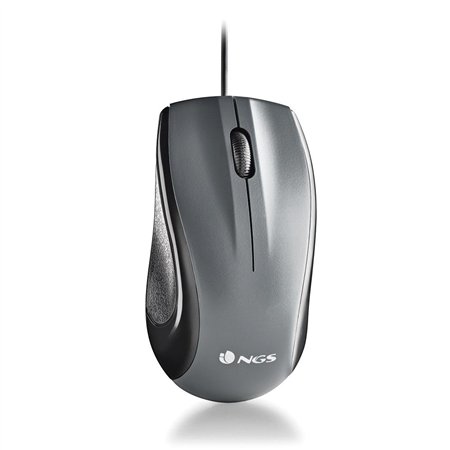 Ratón NGS Láser USB 1200dpi Negro (MUSK)
