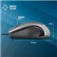 Ratón NGS Láser USB 1200dpi Negro (MUSK)