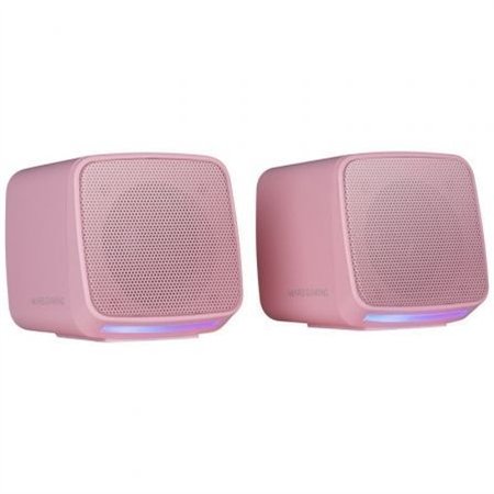 Altavoces Mars Gaming 10W RGB USB/3.5mm Rosa (MSPROP)