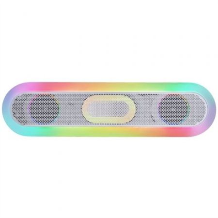 Barra de Sonido Mars Gaming 20W RGB BT Blanca (MSBORBW)