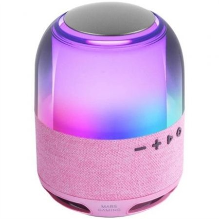 Altavoz Mars Gaming 15W RGB USB-C/BT Rosa (MSFLOWP)
