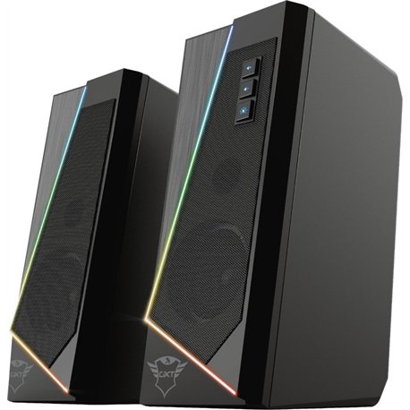 Altavoces Trust GXT 609 Zoxa 6W RGB 3.5mm Negro (24070)