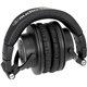 Auric Audio-Technica 3.5mm BT USB-C Negro (ATH-M50XBT2)