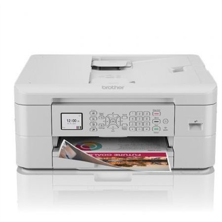 Multif BROTHER A4 Color ADF WiFi Blanca (MFC-J1010DW)