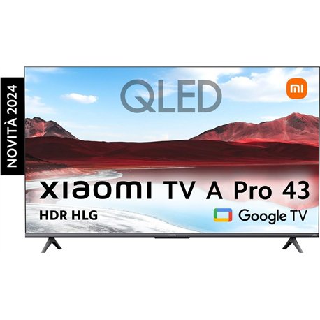 TV XIAOMI 43" 4K UHD QLED WiFi BT Smart TV (ELA5483EU)