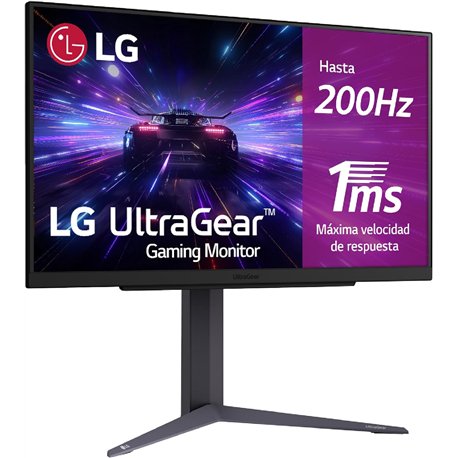 Monitor Gaming LG 27" IPS QHD DP HDMI Negro (27GS75Q-B)