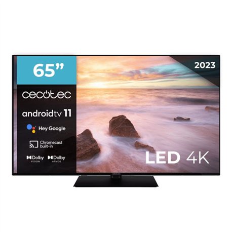 TV CECOTEC ALU20065ZS 65" 4K UHD Android TV 11 (02603)
