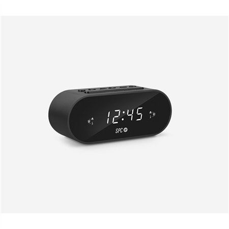 Radiodespertador SPC Frodi Digital Negro (4585N)
