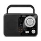 Radio Portátil SPC Valdi Analógica AM/FM Negra (4590N)