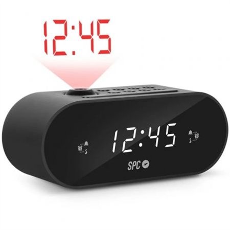 Radiodespertador SPC FRODI MAX pantalla LED  (4586N)
