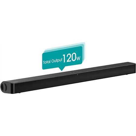 Barra de Sonido Hisense 2.0 60W HDMI BT Negra (HS205G)