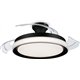Ventilador Techo Philips + Plafón Negro (929004081701)