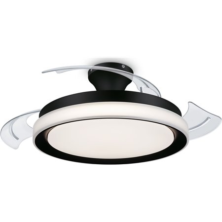 Ventilador Techo Philips + Plafón Negro (929004081701)