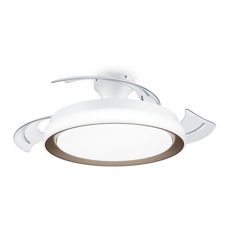 Ventilador Techo Philips + Plafón Blanco (929004081801)