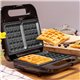 Sandwichera CECOTEC Rock n Toast Negra/Acero (03228)