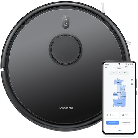 Robot Aspirador XIAOMI Vacuum S20 Negro (BHR8628EU)