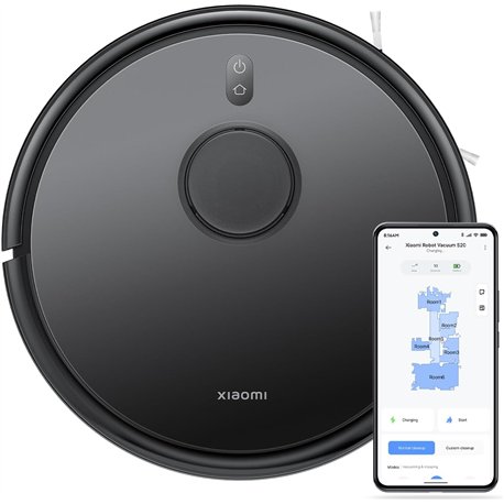 Robot Aspirador XIAOMI Vacuum S20 Negro (BHR8628EU)