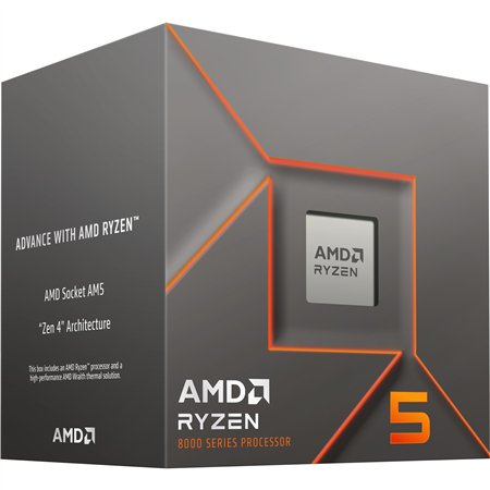 CPU AMD Ryzen5-8400F AM5 4.2GHz Caja (100-100001591BOX)