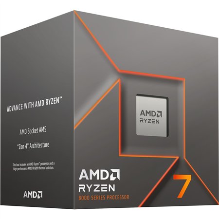 CPU AMD Ryzen7-8700F AM5 4.1GHz Caja (100-100001590BOX)
