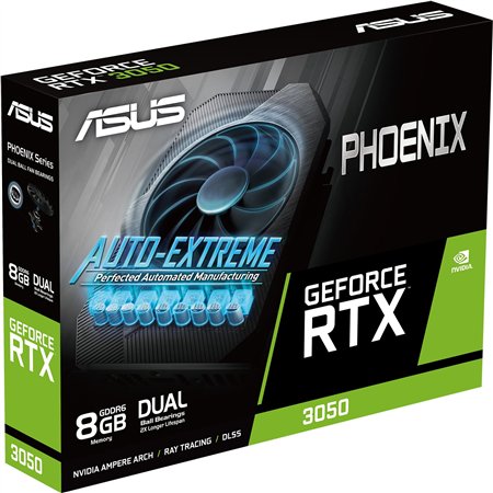 ASUS PH-RTX3050-8G-V2 8Gb GDDR6 (90YV0GH8-M0NA00)