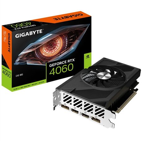 Gigabyte GeForce RTX­­ 4060 GAMING OC 8G NVIDIA GeForce RTX­ 4060 8 GB GDDR6