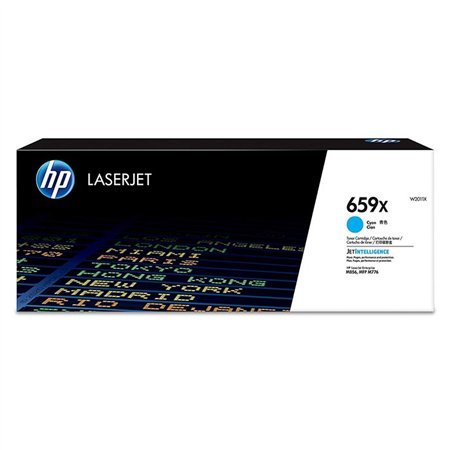 Toner HP LaserJet 659X Cian 29000 páginas (W2011X)