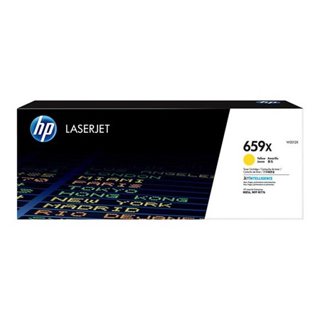 Toner HP LaserJet 659X Amarillo 29000 páginas (W2012X)
