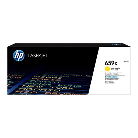 Toner HP LaserJet 659X Amarillo 29000 páginas (W2012X)