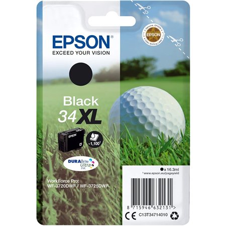 Tinta EPSON 34XL Negro (C13T34714020)