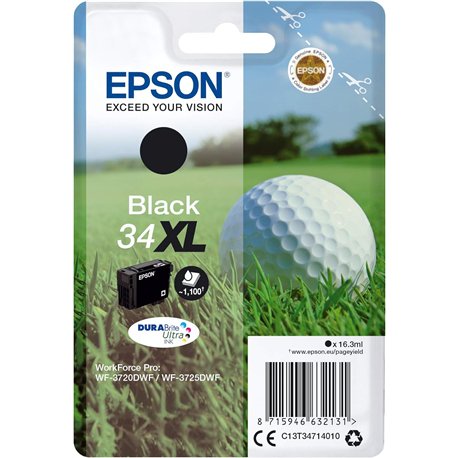 Tinta EPSON 34XL Negro (C13T34714020)