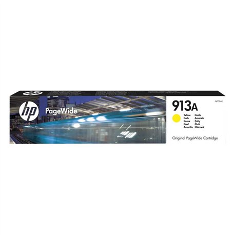 Tinta HP PageWide 913A Amarillo 37ml 3000 pág (F6T79AE)