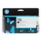 Tinta HP DesignJet 738 Negro 130ml (498N4A)
