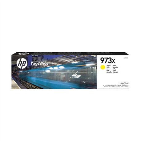 Tinta HP PageWide 973X Amarillo 86ml 7000 pág (F6T83AE)