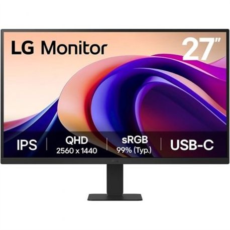 Monitor LG 27" IPS QHD 100Hz USB-C HDMI (27U631A-B)