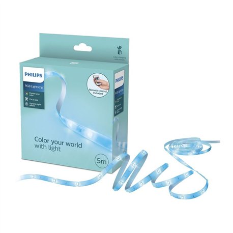 Tira de Luz LED PHILIPS RGB 5m Blanco (929004121001)